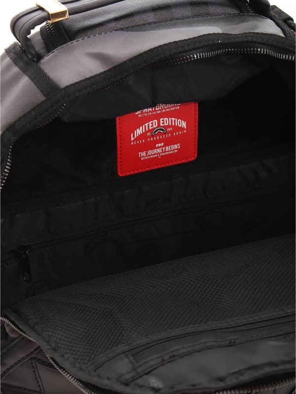 3AM Never Sleep DLX Backpack in black shop online: SPRAYGROUND