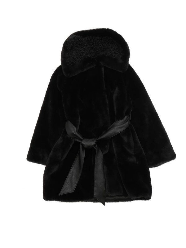 MONNALISA: カジュアルジャケット - カジュアルジャケット - 黒