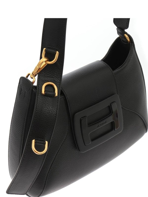 iKRIX HOGAN: shoulder bags - H shoulder bag in black