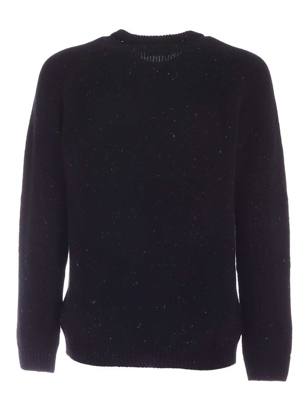 CARHARTT: maglia collo rotondo online - Maglione Anglistic nero