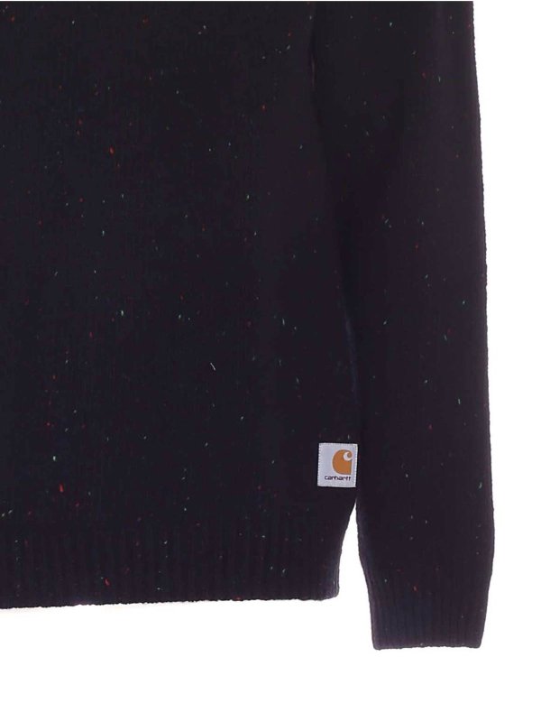 The Best Shops CARHARTT: maglia collo rotondo - Maglione Anglistic nero