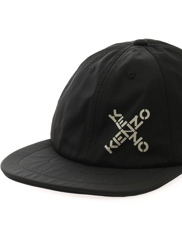 iKRIX KENZO: hats & caps - Logo baseball cap in black