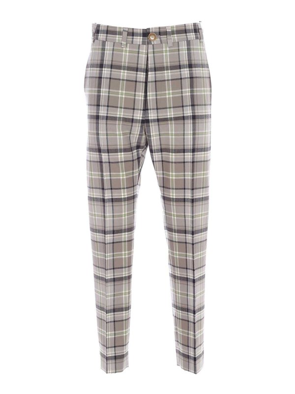 VIVIENNE WESTWOOD: Casual Hosen - Casual Hose - Grau