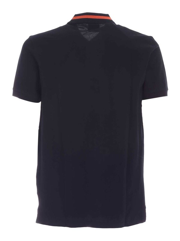 PAUL SMITH: polo shirts online - Ps Happy polo shirt in black