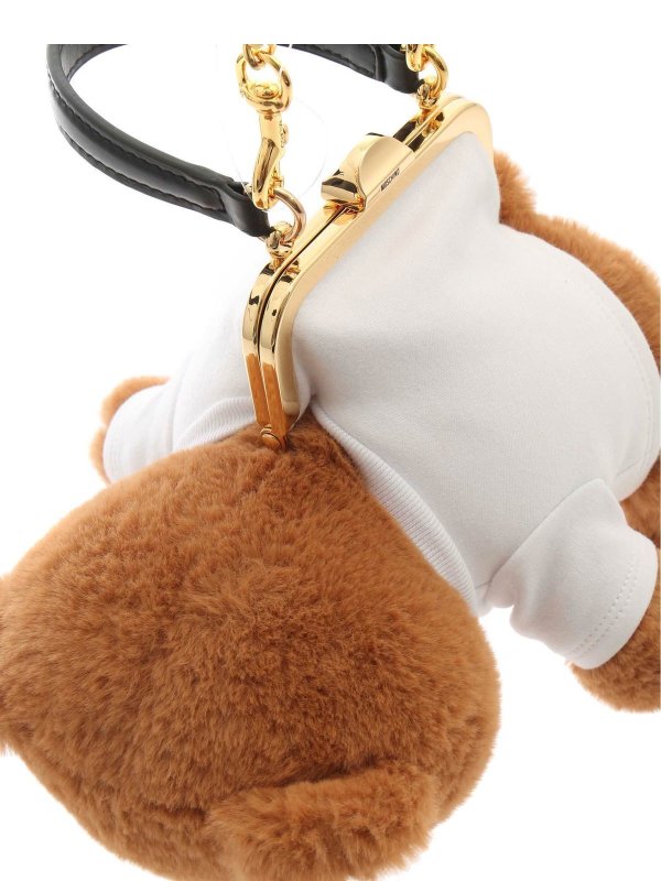 Louis Vuitton Teddy Bear Bag Charm and Key Holder, Brown, One Size