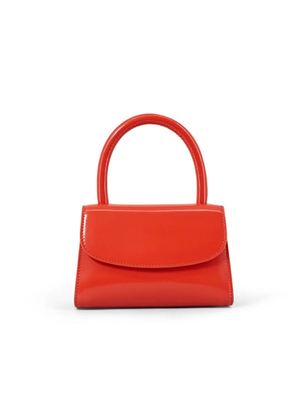 BY FAR: shopper - Mini borsa Scarlet rossa