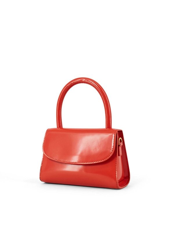 BY FAR: shopper online - Mini borsa Scarlet rossa