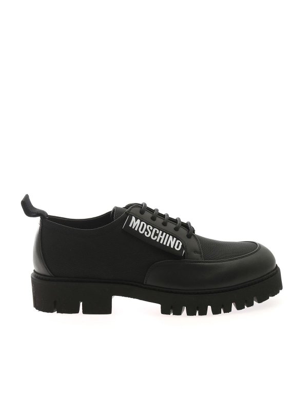 MOSCHINO: Chaussures classiques - Chaussures - Noir