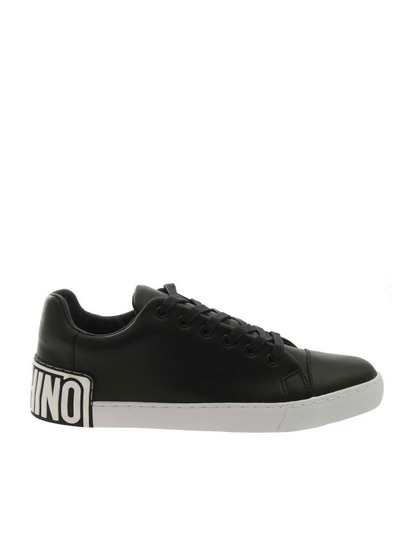 MOSCHINO: Zapatillas - Zapatillas - Negro