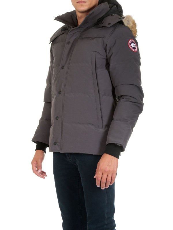 Canada Goose: padded coats online - Grey "Wyndham" Parka