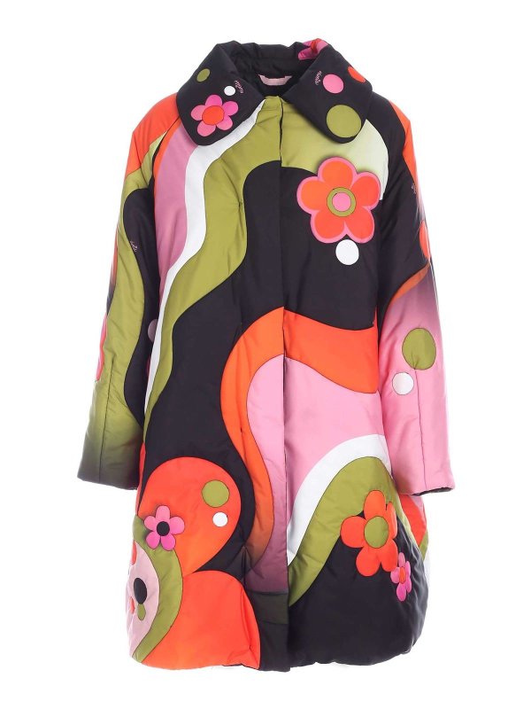 Vivetta: cappotti imbottiti - Giubbotto imbottito multicolor