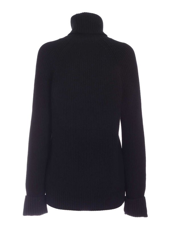 KARL LAGERFELD: Rollkragenpullover  und Polo-Ausschnitt online - Rollkragenpullover - Schwarz