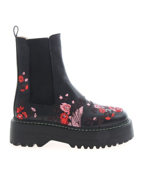 Vivetta: ブーティー - アンクルブーツ - 黒