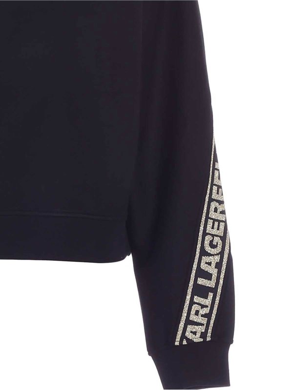 iKRIX KARL LAGERFELD: スウェット＆セーター - スウェットシャツ/セーター - 黒