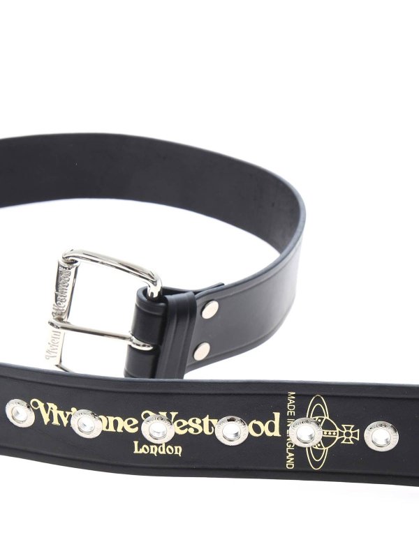 Vivienne Westwood Alex belt in black - Black|66010001W134W134