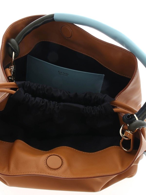 バケットバッグ - ブラウン shop online: PAUL SMITH