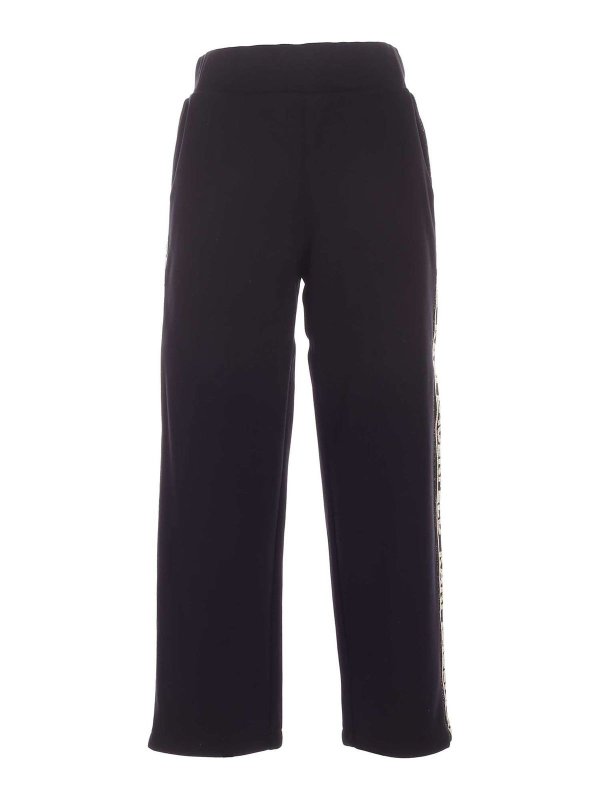 KARL LAGERFELD: Pantalones deportivos - Pantalones Deportivos - Negro