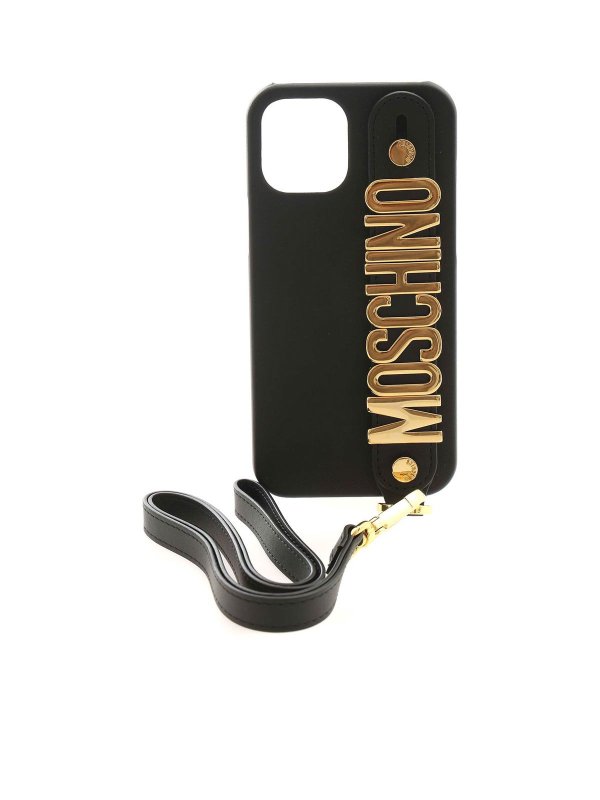 MOSCHINO: Étuis & Coques - Étui - Noir