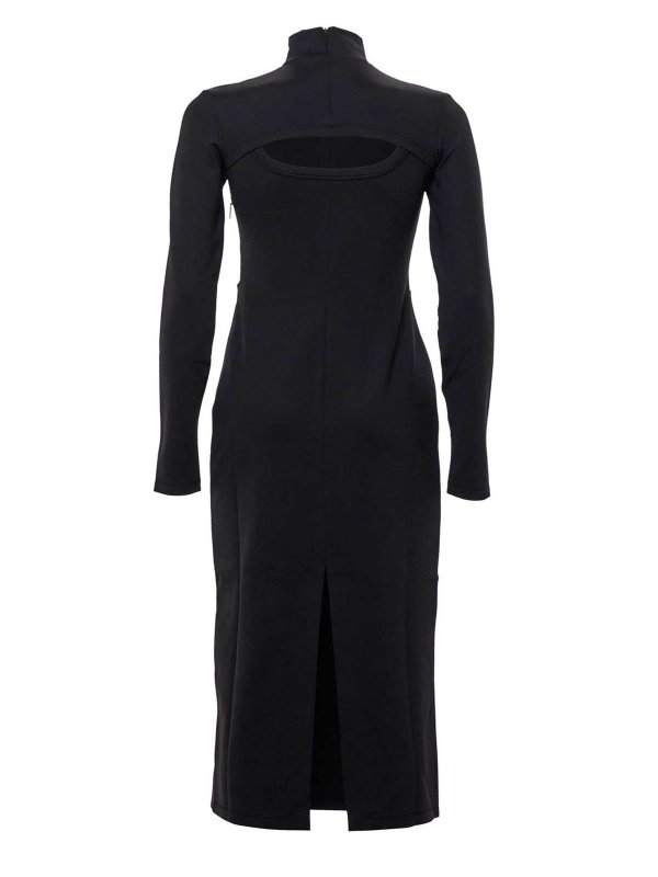 AMBUSH: abiti al ginocchio online - Abito cut out nero