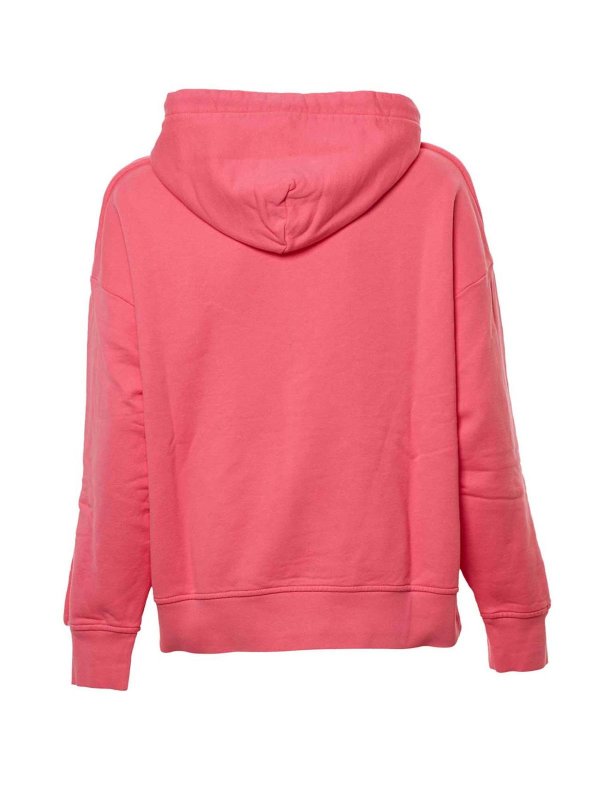 AMBUSH: Sweatshirts & Sweaters online - Embroidered logo hoodie in pink
