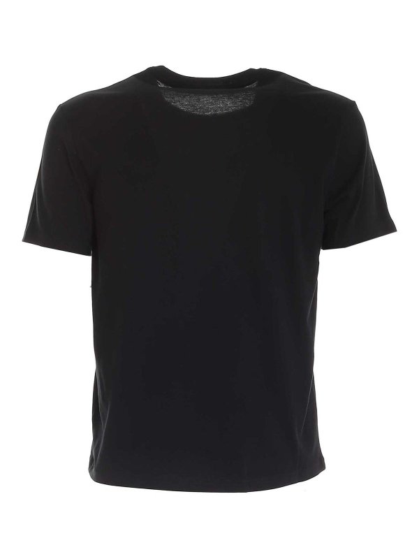 POLO RALPH LAUREN: t-shirts online - Pony logo T-shirt in black