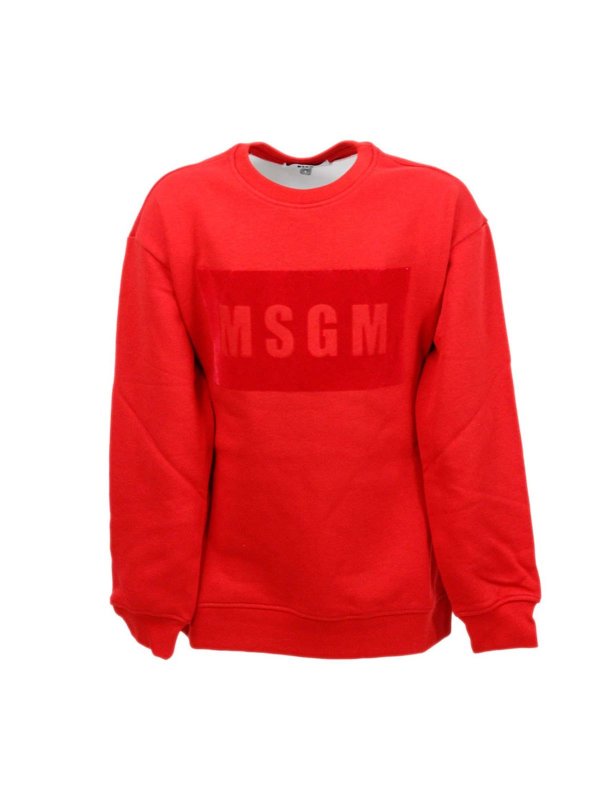 M.S.G.M. KIDS: Sweatshirts und Pullover - Sweatshirt - Rot