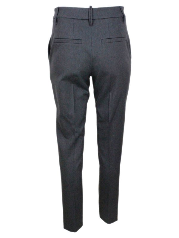 BRUNELLO CUCINELLI: カジュアルトラウザー online - カジュアルパンツ - グレー