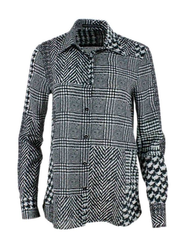 ERMANNO SCERVINO: シャツ - シャツ - 黒