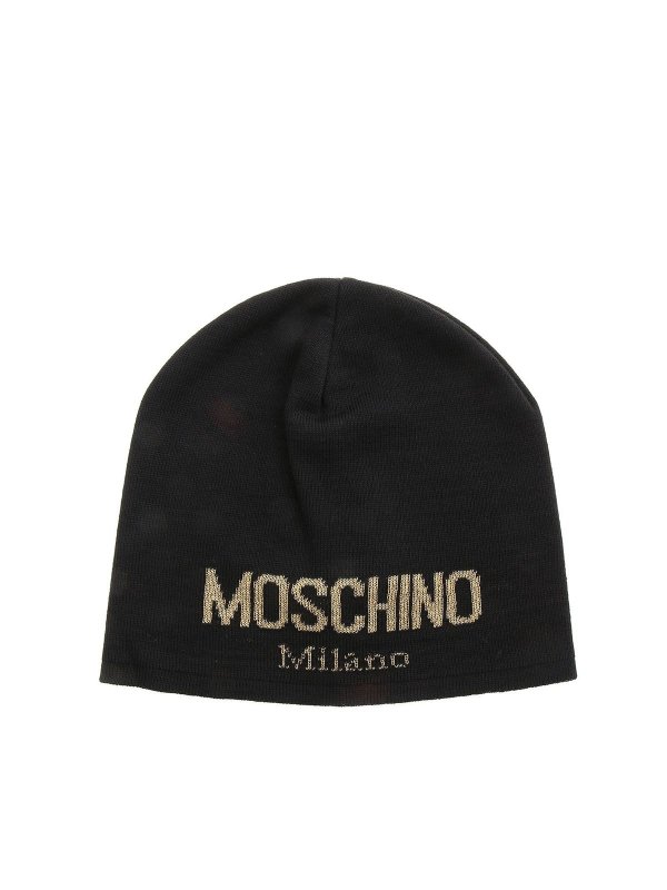 MOSCHINO: 帽子＆キャッブ - 帽子 - 黒