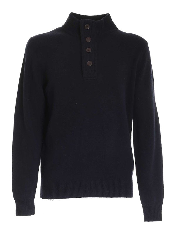 BARBOUR: タートルネック - タートルネック/ポロネック - ブルー