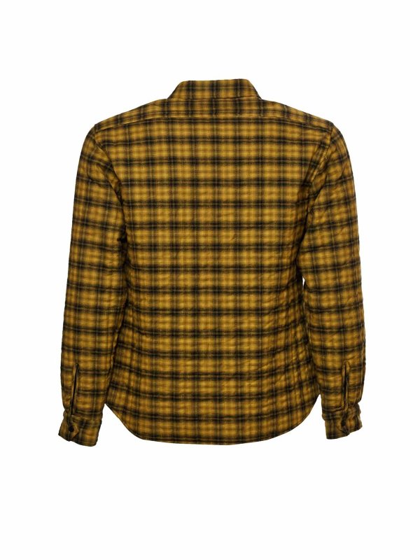 ASPESI: camicie online - Giacca camicia Doppia gialla