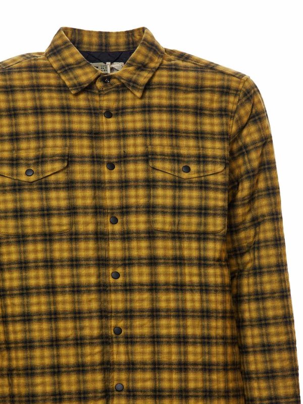 iKRIX ASPESI: camicie - Giacca camicia Doppia gialla