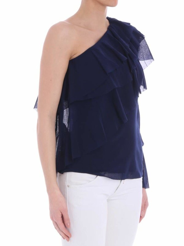 FUZZI: Tops y camisas online - Top - Azul