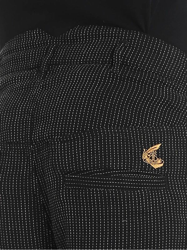 Casual Hose - Schwarz shop online: VIVIENNE WESTWOOD ANGLOMANIA
