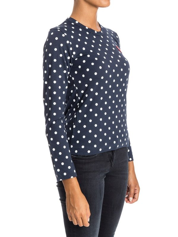 Comme des Garçons Play: t-shirts online - Cotton T-shirt