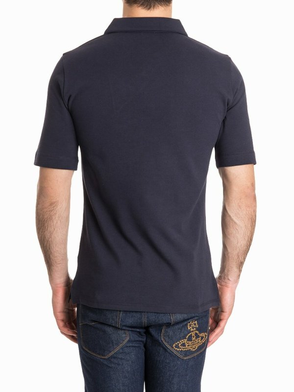 iKRIX VIVIENNE WESTWOOD: ポロシャツ - ポロシャツ - ブルー