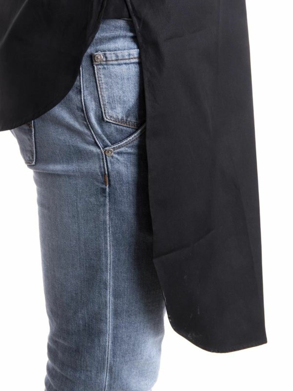 シャツ - 黒 shop online: COMME DES GARCONS SHIRT