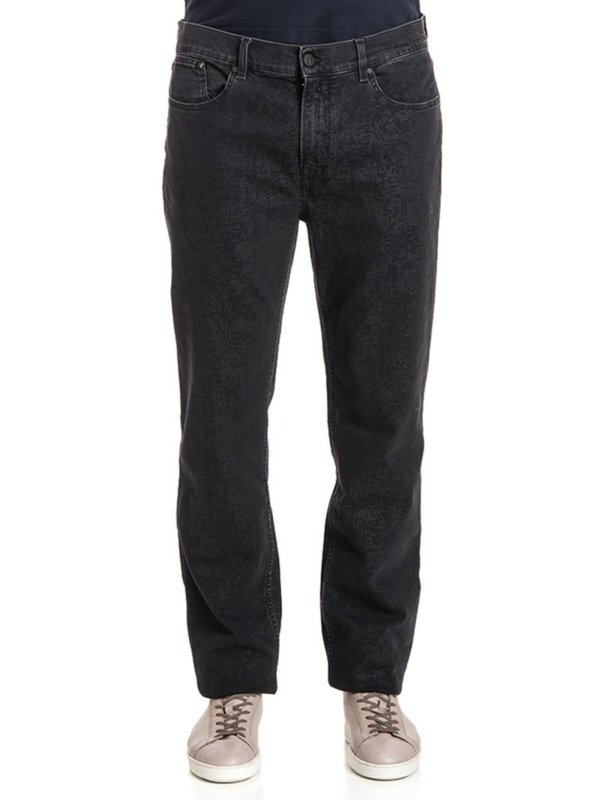 Vaqueros Rectos - Negro shop online: KARL LAGERFELD