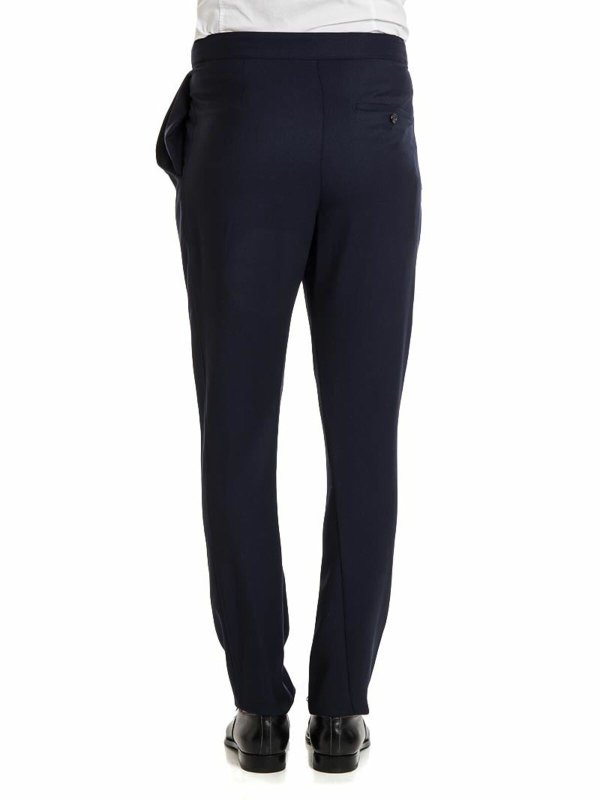 iKRIX VIVIENNE WESTWOOD: カジュアルトラウザー - カジュアルパンツ - ブルー