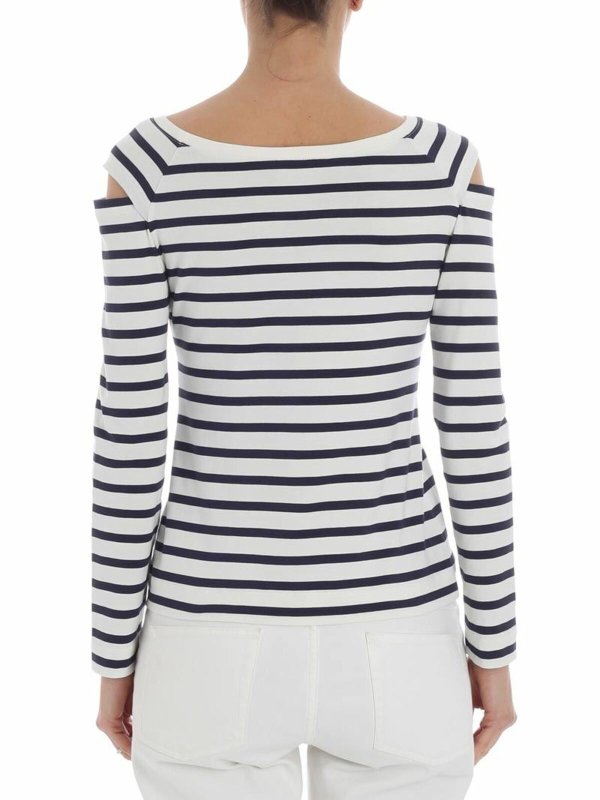 iKRIX FUZZI: t-shirts - Striped long sleeves T-shirt