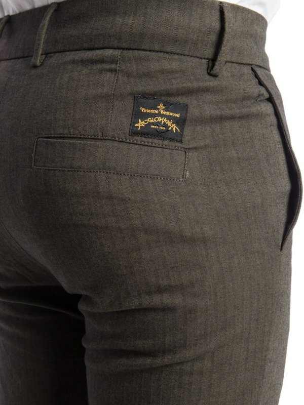 iKRIX VIVIENNE WESTWOOD ANGLOMANIA: Casual Hosen - Casual Hose - Grün