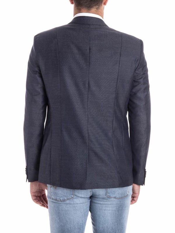 KARL LAGERFELD: blazers online - Wool and silk jacket