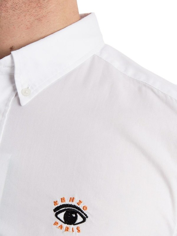 シャツ - 白 shop online: KENZO