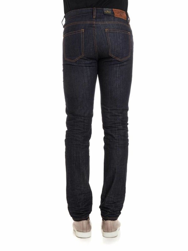 VIVIENNE WESTWOOD ANGLOMANIA: デニム online - ストレートジーンズ - ブルー