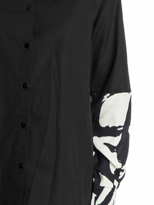 シャツ - 黒 shop online: FUZZI