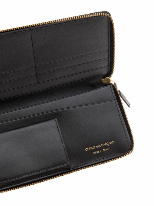 COMME DES GARÇONS WALLET buy online Portafoglio Embossed Logo nero