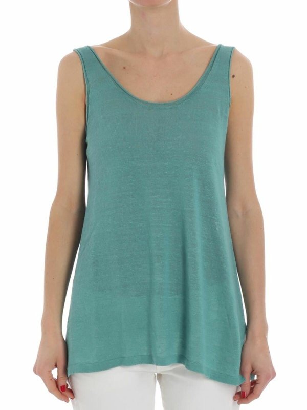 FUZZI: Tops und Blusen - Oberteil - Grün