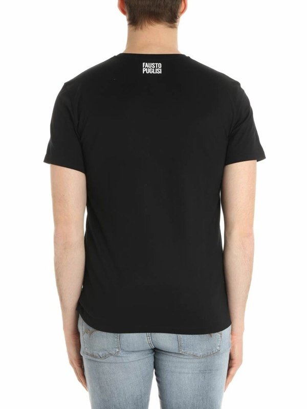 iKRIX FAUSTO PUGLISI: t-shirts - Black Statua T-shirt