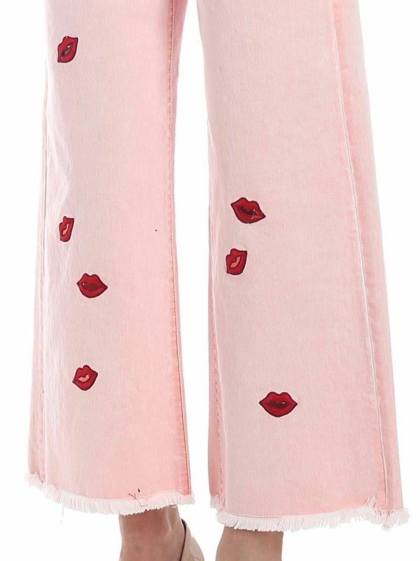 Straight Leg Jeans - Rosa shop online: Vivetta
