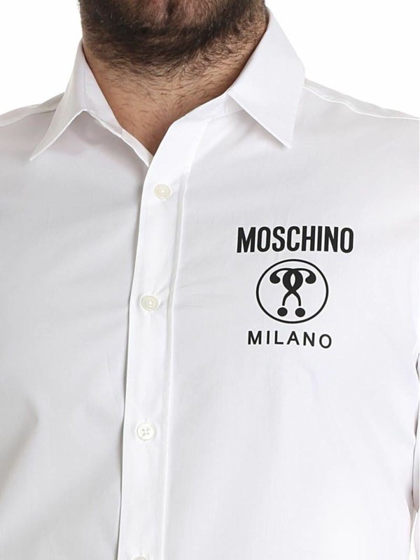 Camicia Moschino shop online: MOSCHINO